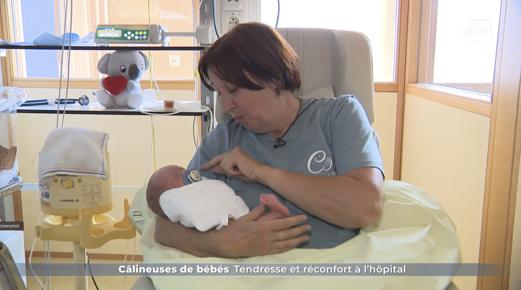 RTBF 19h30 - Tendresse et réconfort à l’hôpital